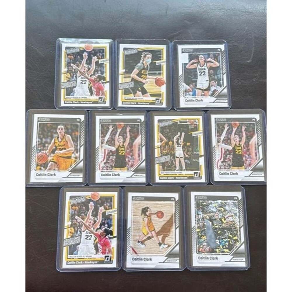 Caitlin Clark Plaque with 10 extra sports cards - Picture 4 of 4